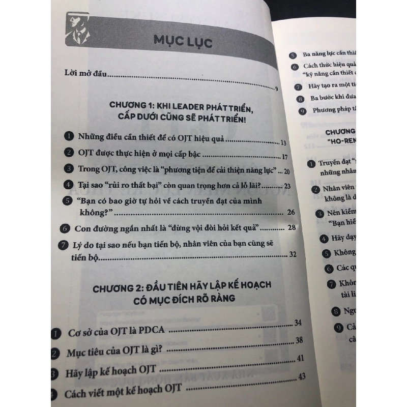 OJT Công cụ phát triển nguồn nhân lực thừa kế 2021 mới 90% Nakao Yusuke HPB1507 KỸ NĂNG 916490