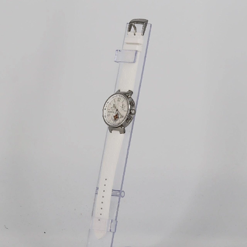 Louis Vuitton Tambour Moon Star Chronograph Q8G00 SS Quartz - Hàng hiệu Authentic 876387