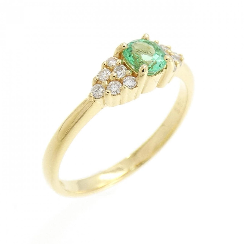 Nhẫn Emerald K18YG 0.24CT 672732