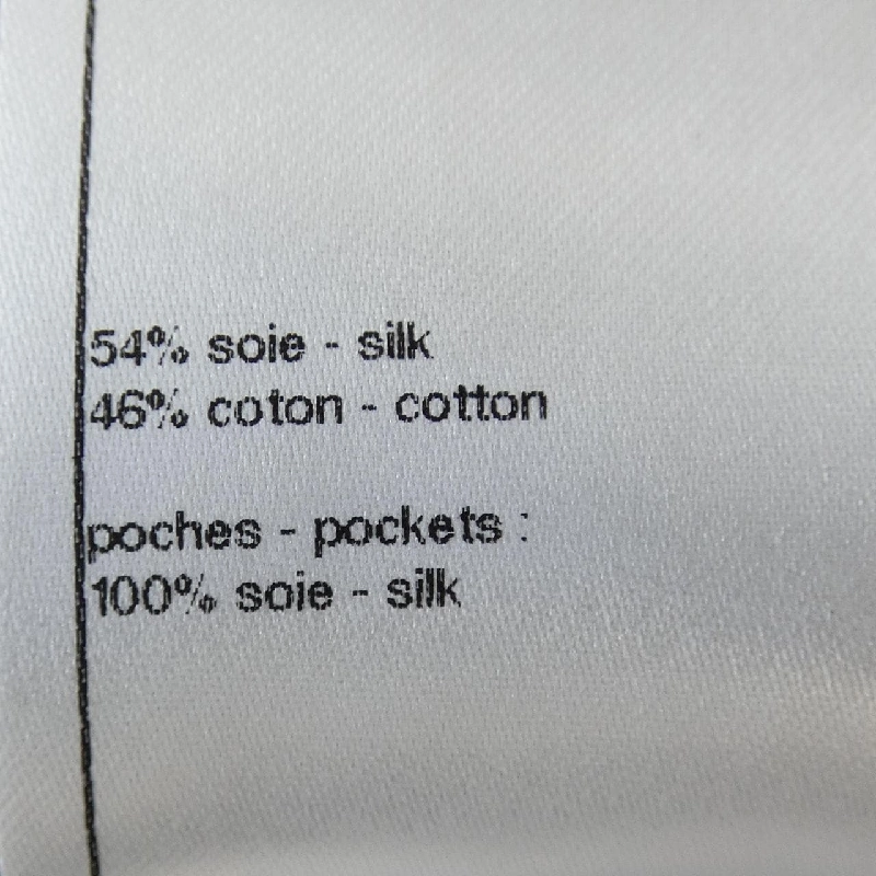 Jacket không cổ CHANEL P72002K10363 22C 631619