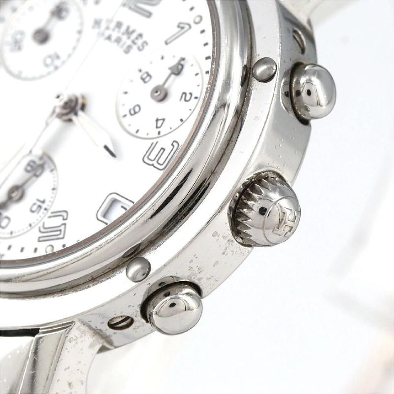 Hermès Clipper Chronograph CL1.310 SS Quartz - Hàng hiệu Authentic 874624