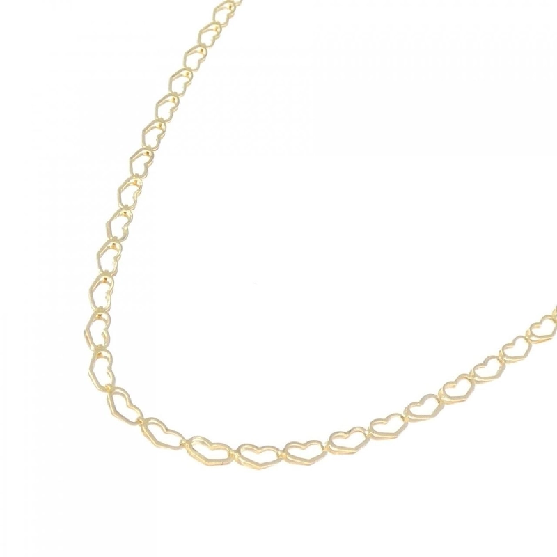 K18YG Dây chuyền hình trái tim - Hàng hiệu Chính hãng 868821