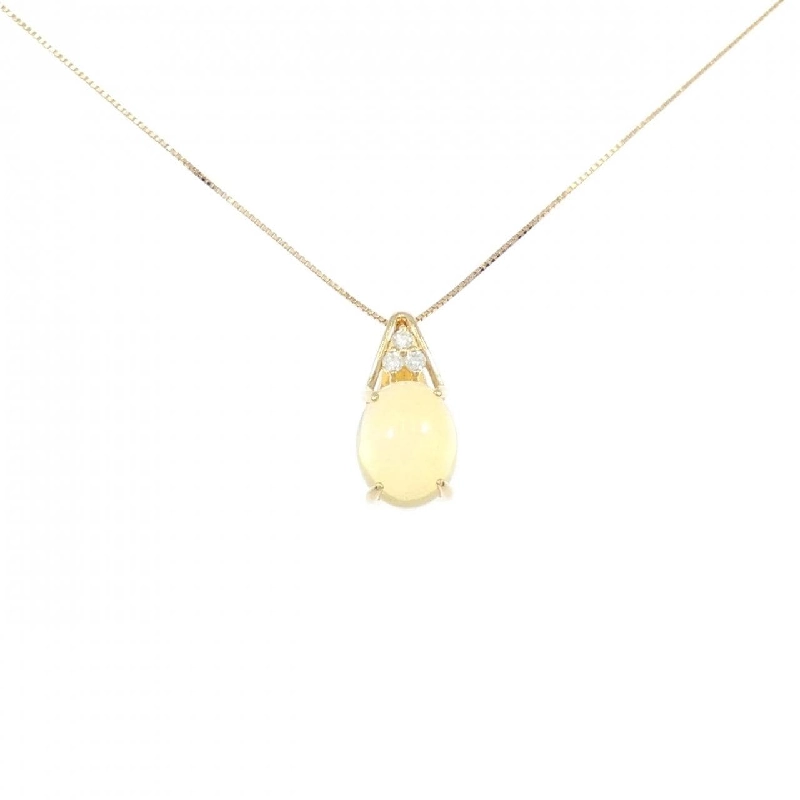 K18YG Opal Necklace - Hàng hiệu Authentic 859707