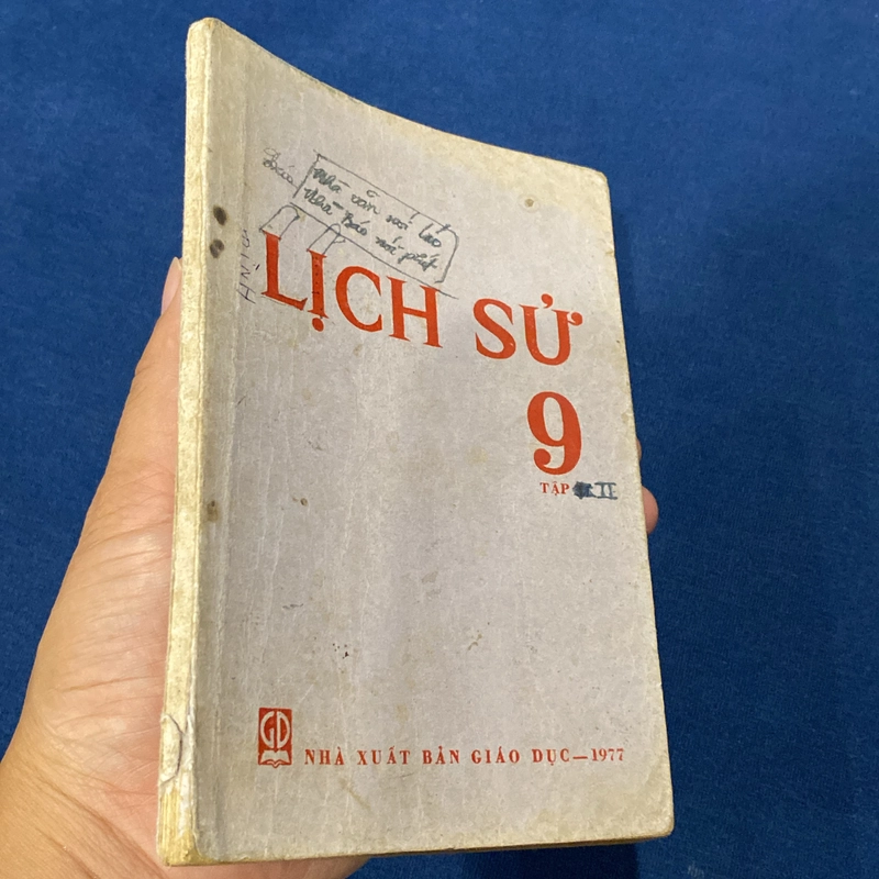 LỊCH SỬ 9, TẬP II (XB 1977) 543630