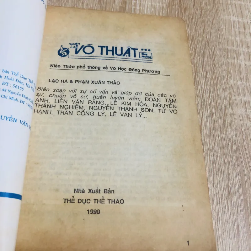 NGHIÊN CỨU VÕ THUẬT 1010698