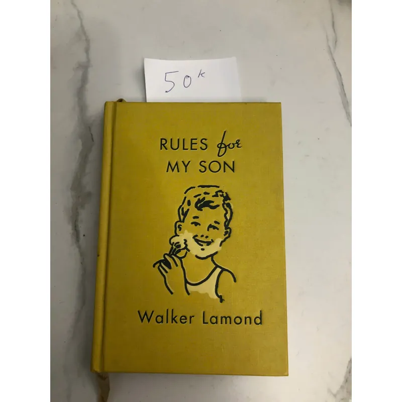 Rules for My Son - Walker Lamond - Phát triển cá nhân, Giáo dục làm người 602336