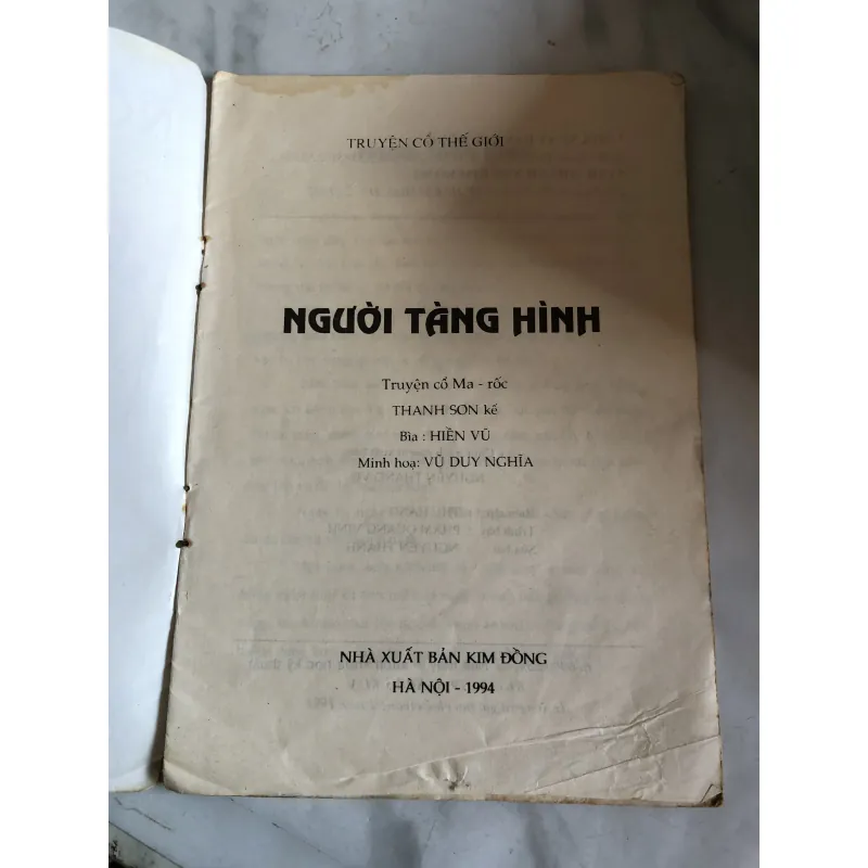 Người tàng hình - truyện cổ Thế giới 957410