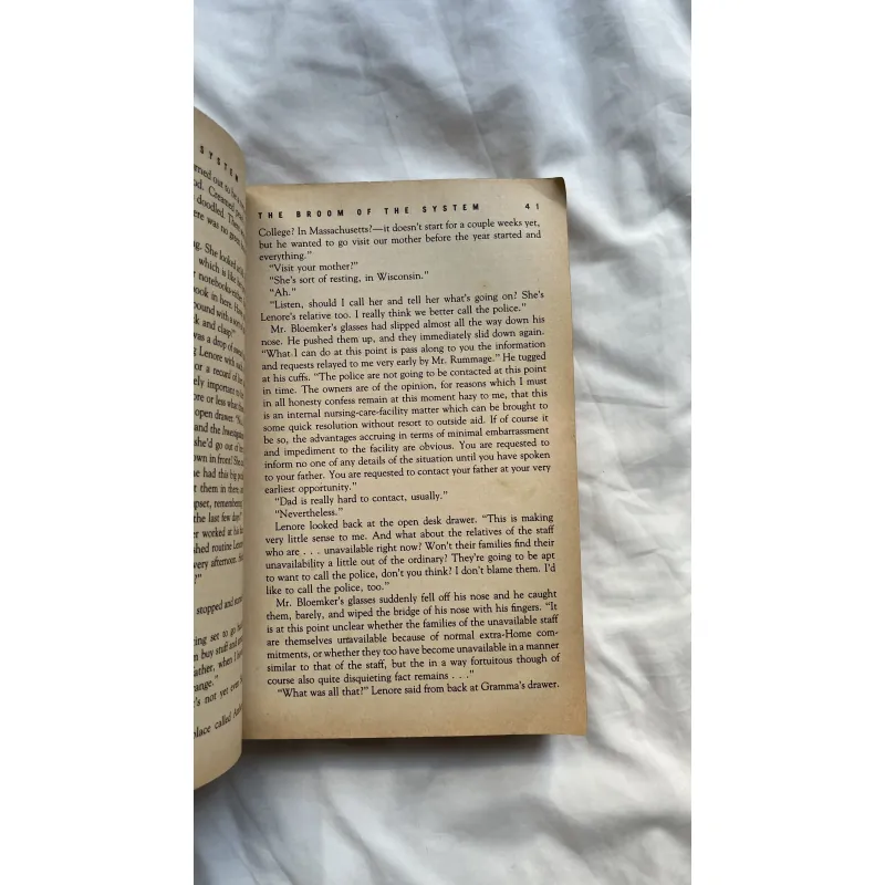 The Broom of the System - 790105