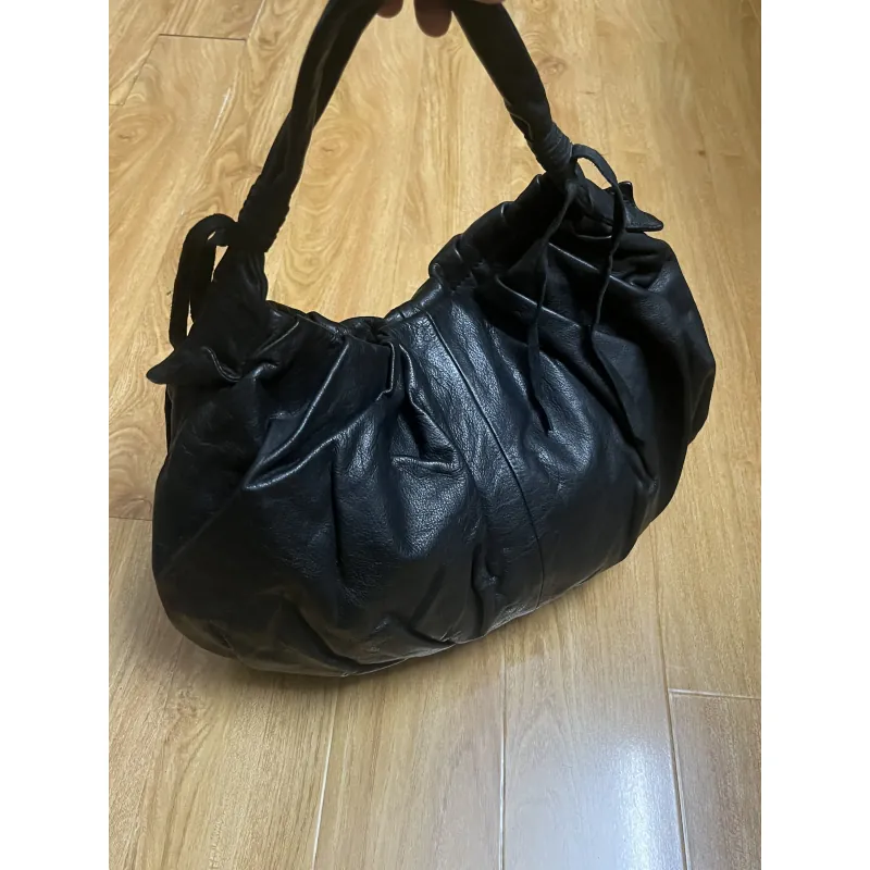 Túi hobo nữ 29/43*28 da thật 2hand 976004