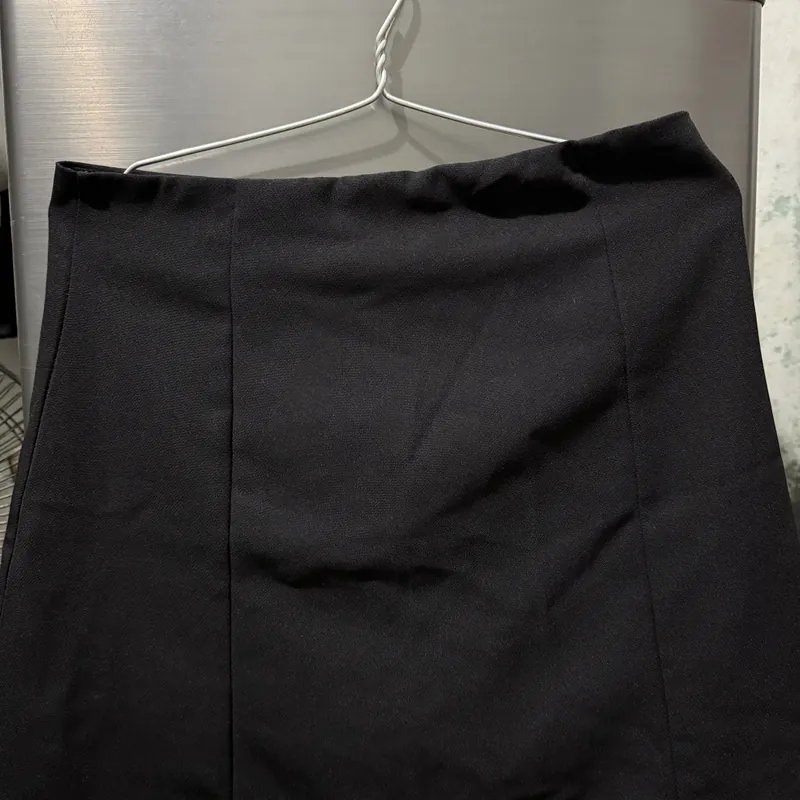 Váy chữ A đen 734449