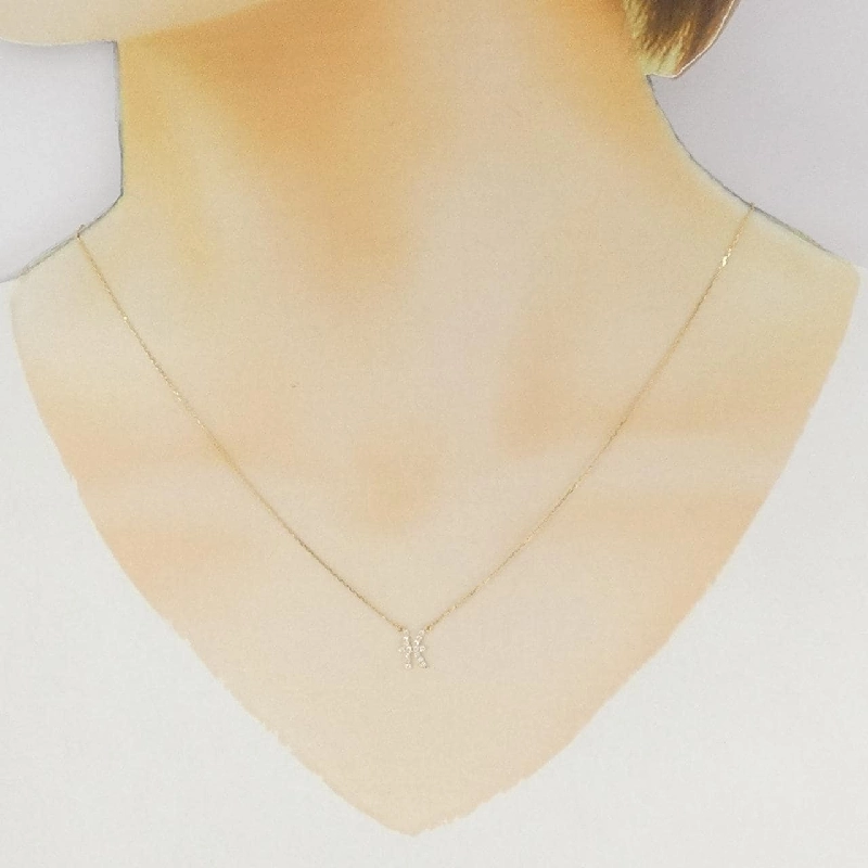 Dây chuyền chữ cái AHK 0.06CT - Hàng hiệu Authentic 842137