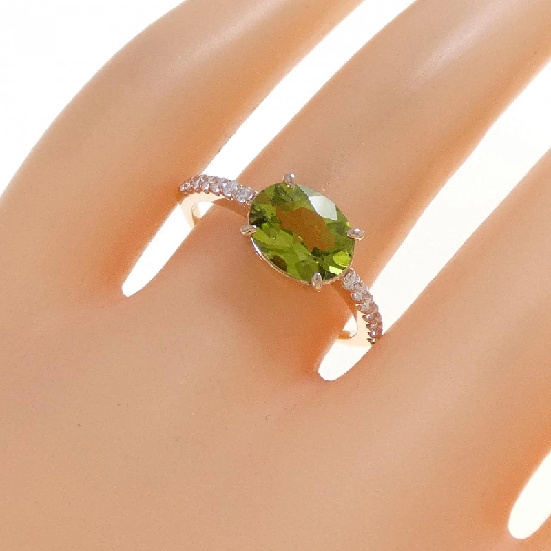 Nhẫn Peridot K18PG 1.12CT - Hàng hiệu Chính hãng 850623