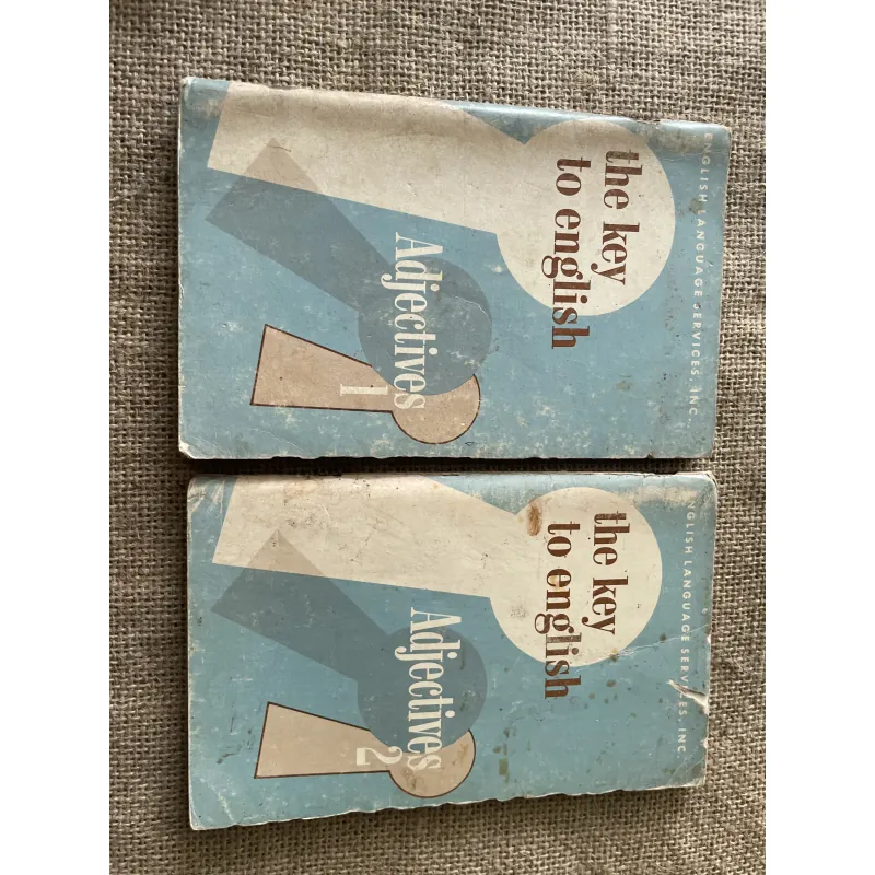 The Key to English - 1960s- Adjectives 2 cuốn  796188
