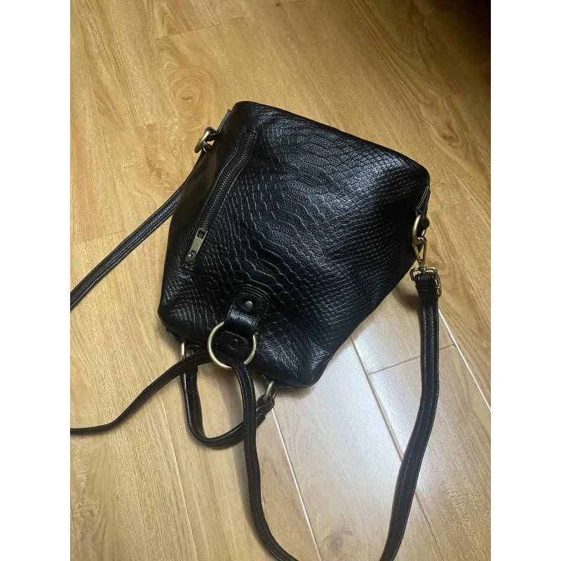 Balo nữ mini 20x25x12 da thật 2hand 996736