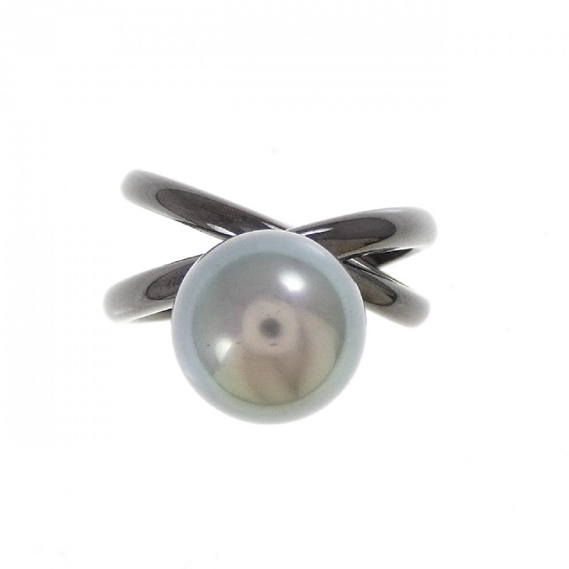 Nhẫn ngọc trai đen Mikimoto 10.1mm - Hàng hiệu Authentic 835716