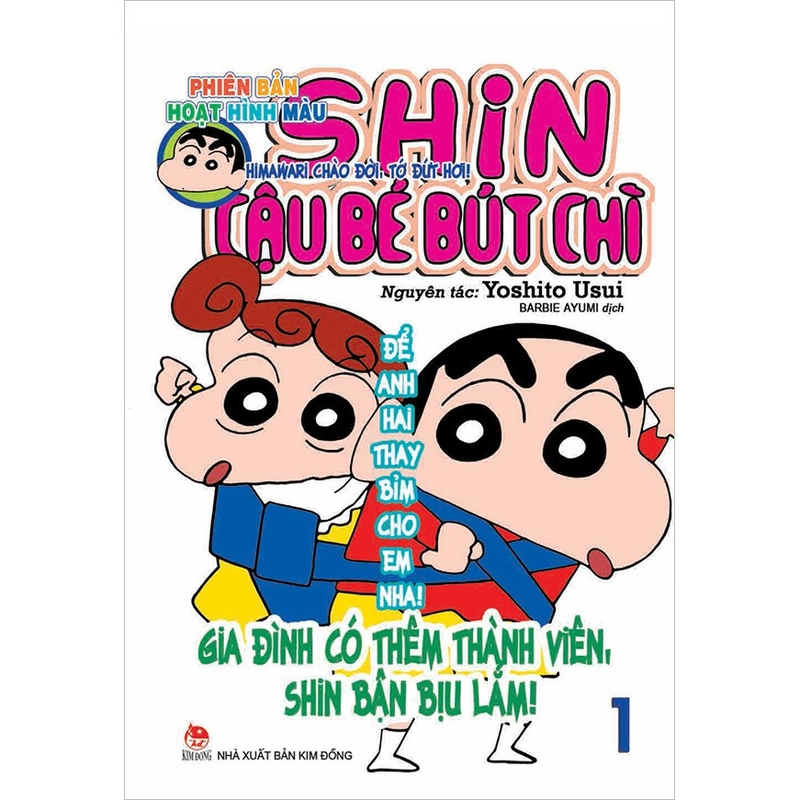 Truyện Shin cậu bé bút chì hoạt hình màu -Trọn bộ 52 tập - NXB Kim Đồng 272993