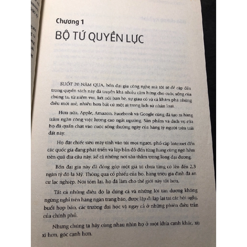 Tứ đại quyền lực giải mã gen đột phá Amazon , Apple , Facebook và Google 2018 mới 80% ố nhẹ The Four HPB0709 KINH TẾ - TÀI CHÍNH - CHỨNG KHOÁN 458422