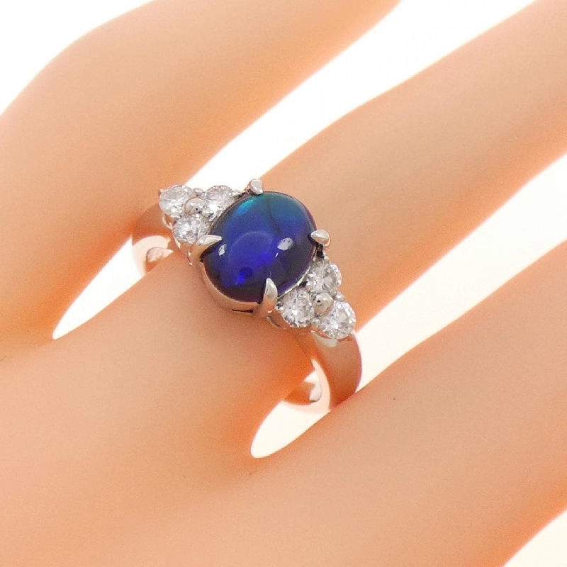 Nhẫn Opal Đen PT900 1.397CT - Hàng hiệu Chính hãng 847596