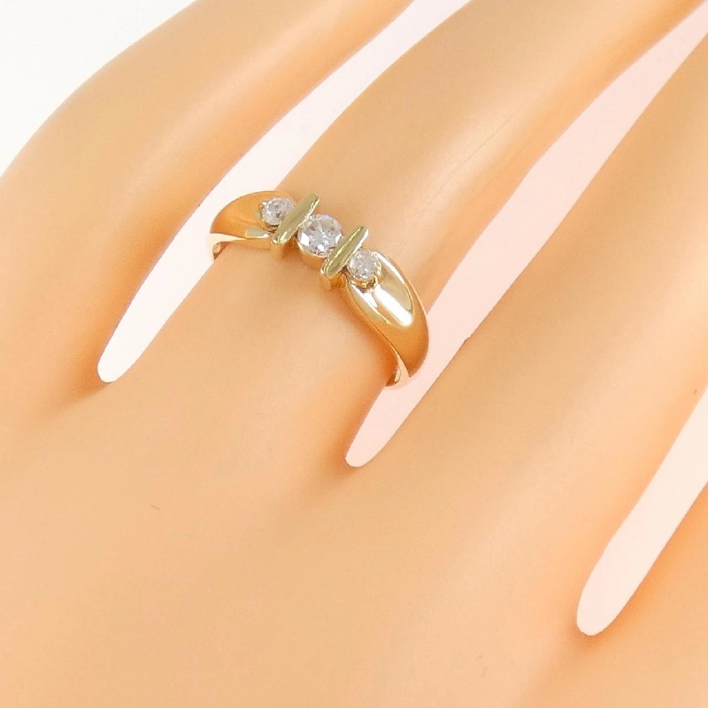 Nhẫn kim cương K18YG 0.24CT - Hàng hiệu Authentic 854511