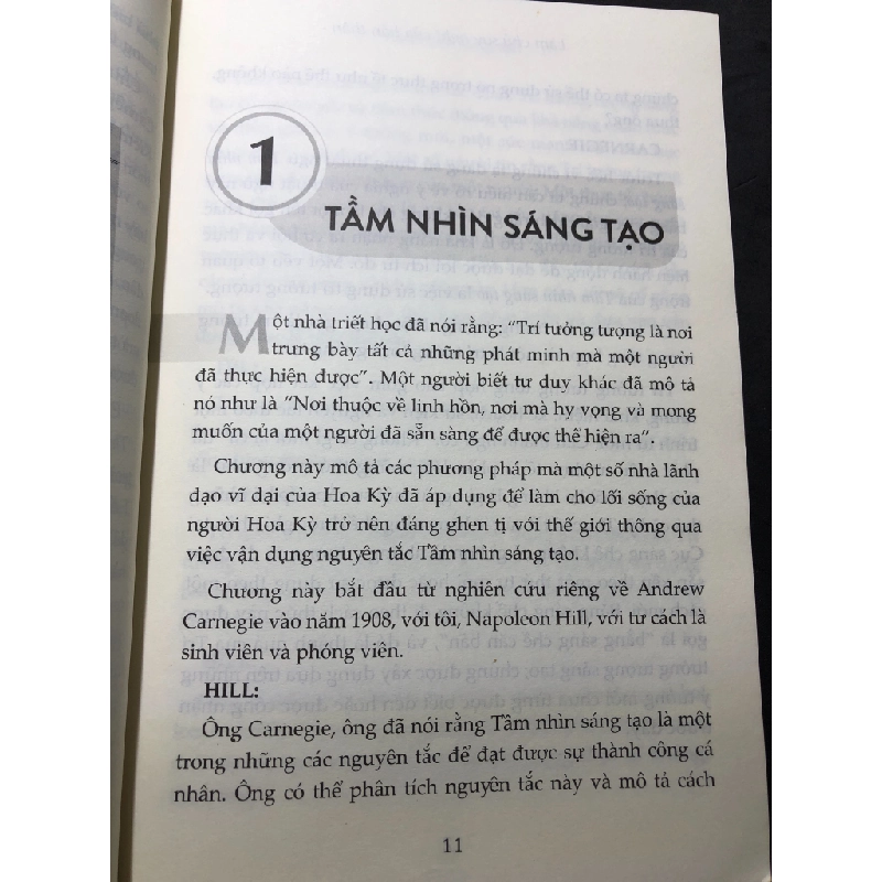 Làm chủ suy nghĩ của bản thân 2019 mới 85% bẩn nhẹ Napoleon Hill HPB0808 KỸ NĂNG 458685
