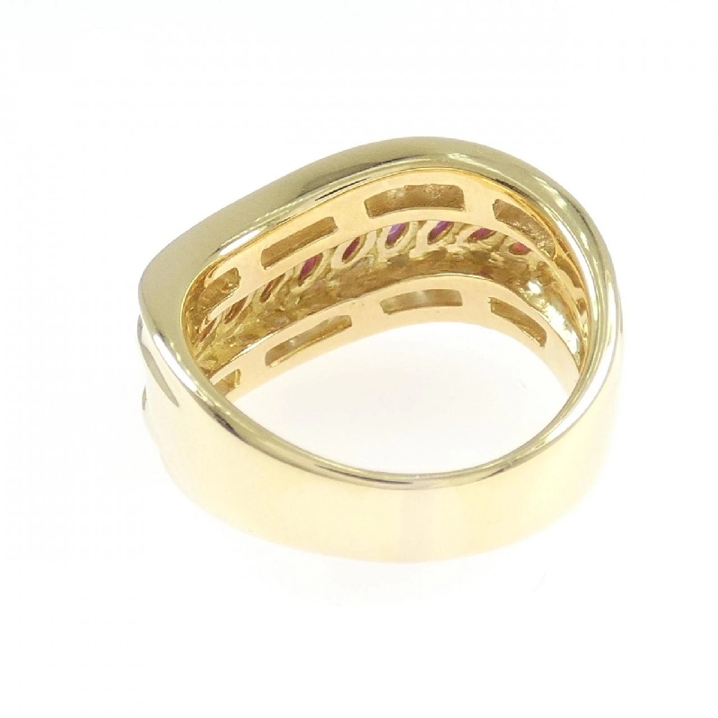 Nhẫn Ruby K18YG 0.73CT - Hàng hiệu Chính hãng 850171