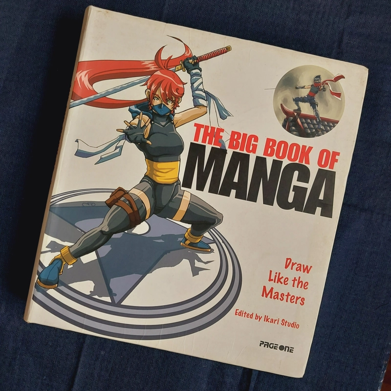 [HN-TQ] Artbook (Tiếng Anh) The Big Book Of Manga: Draw like the Master 385637