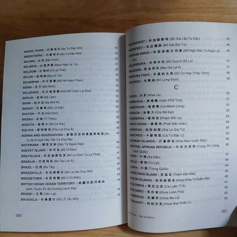 Sổ Tay Tra Cứu Địa Danh Nước Ngoài (Anh - Hoa - Việt) 563752