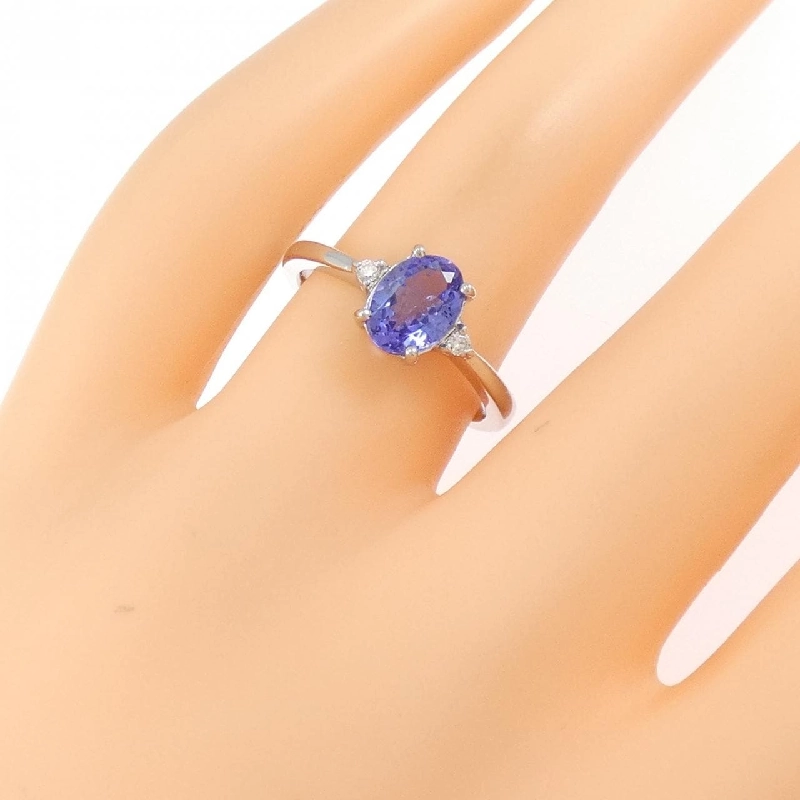 Nhẫn Tanzanite PT950 1.00CT - Hàng hiệu Chính hãng 854686