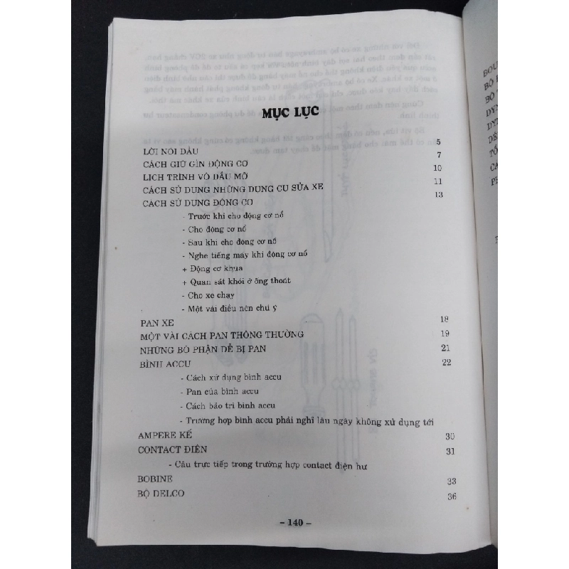 Cẩm nang sử dụng ô tô mới 70% bẩn bìa, ố nhẹ 2001 HCM2410 Đinh Phụng Hoàng GIÁO TRÌNH, CHUYÊN MÔN 307835