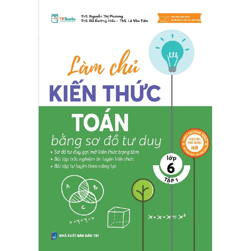 Làm chủ kiến thức toán bằng sơ đồ tư duy lớp 6 - tập 1 Mới 100% HCM.PO ThS. Nguyễn Thị Phương ThS. Đỗ Đường Hiếu - ThS. Lê Văn Tiến Oreka-Blogmeo 79934