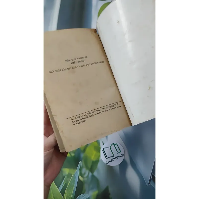 [MIỄN PHÍ BỌC SÁCH] [XƯA] Tiêu Sơn Tráng Sĩ (1989) - Khái Hưng 997648