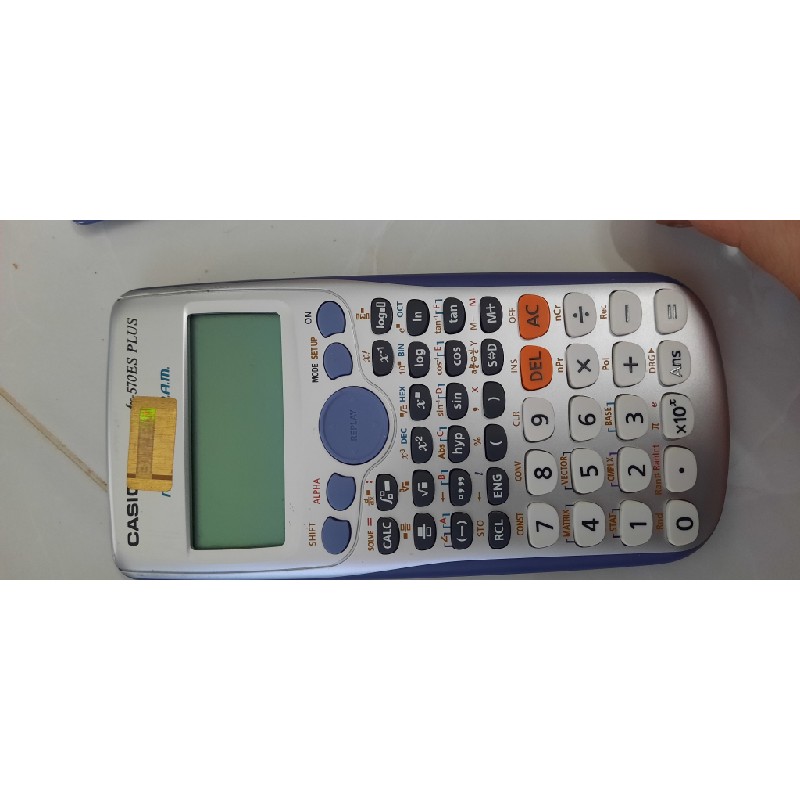 Máy tính khoa học casio fx 570 es plus 12153
