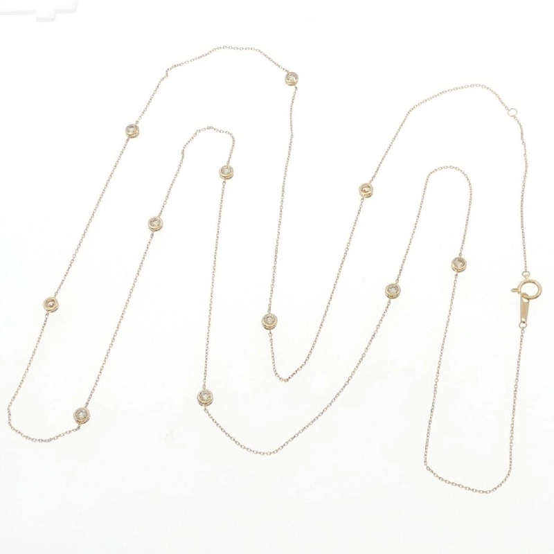 K18YG Dây chuyền kim cương 1.00CT - Hàng hiệu Chính hãng 848610