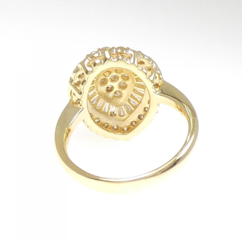 Nhẫn kim cương K18YG 1.30CT 671029