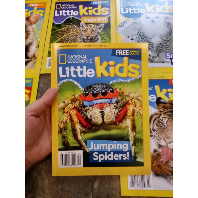 Combo 18 cuốn tạp chí khoa học tiếng Anh Nat Geo cho bé 732926