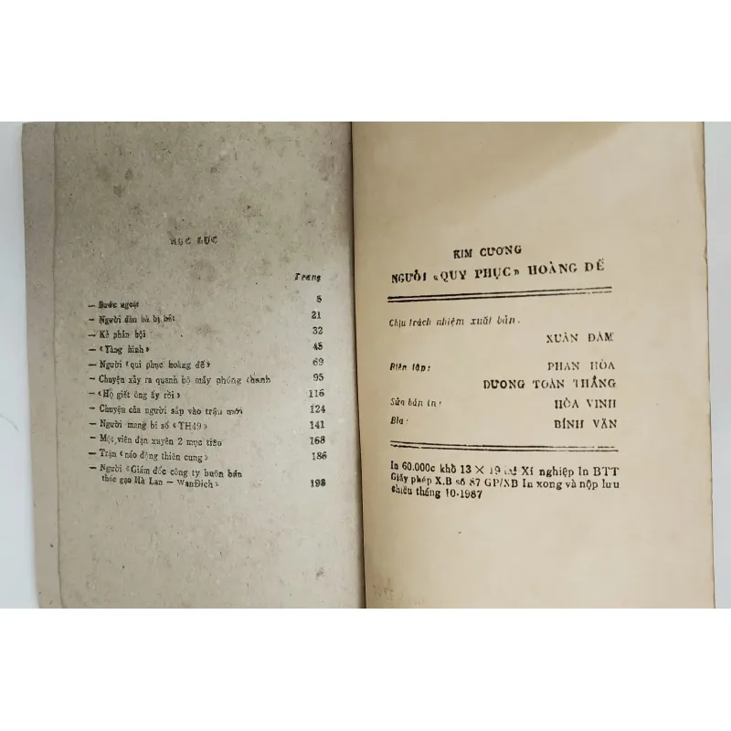 Truyện tình báo: NGƯỜI QUY PHỤC HOÀNG ĐẾ (Kim Cương) 759115