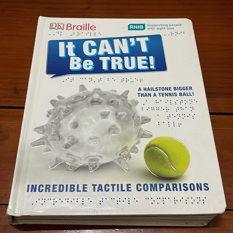 PICTURE BOOK it can’t be true! Supporting people with sight loss 536375
