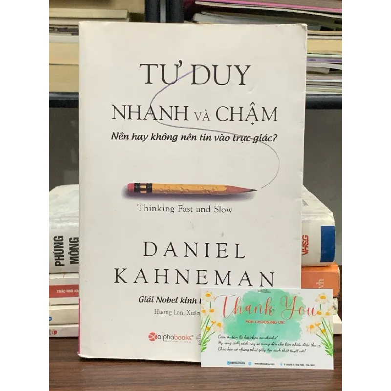 Tư Duy nhanh và chậm- Daniel Kahneman 600701