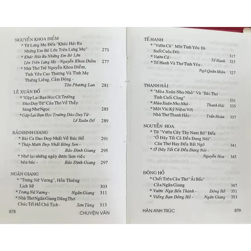 Chuyện Văn - Hàn Anh Trúc - Lai lịch nhà thơ, bài thơ. 589032