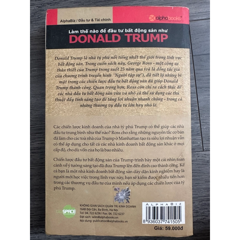 Donal Trump Chiến lược đầu tư bất động sản 547027