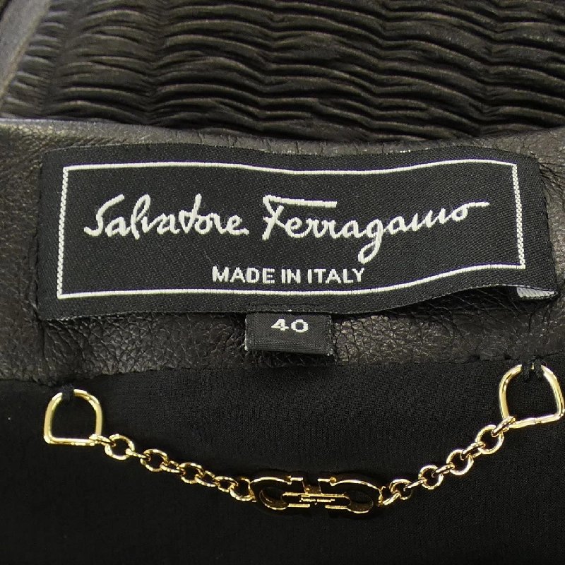 Áo khoác da SALVATORE FERRAGAMO - Hàng hiệu Authentic 811584