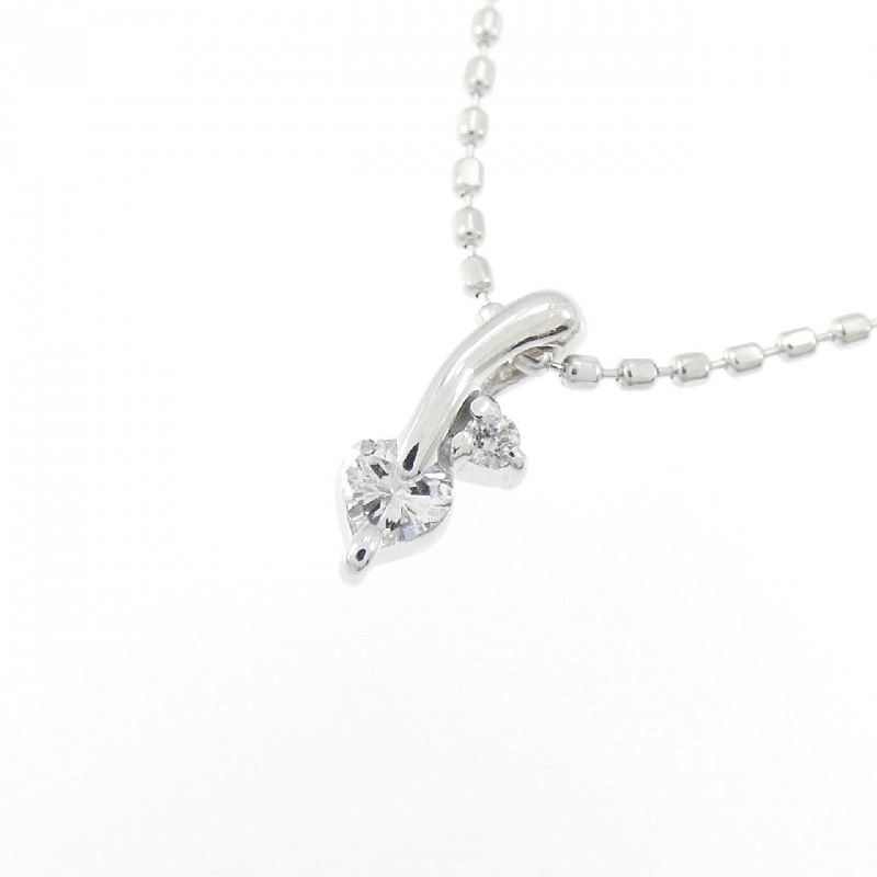 K18WG Dây chuyền kim cương 0.06CT - Hàng hiệu Authentic 857921