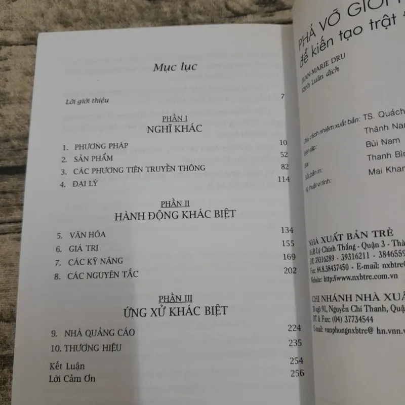 Phá vỡ giới hạn để kiến tạo trật tự. How Discruption brought Order. TG Jean Marie Dru 746499
