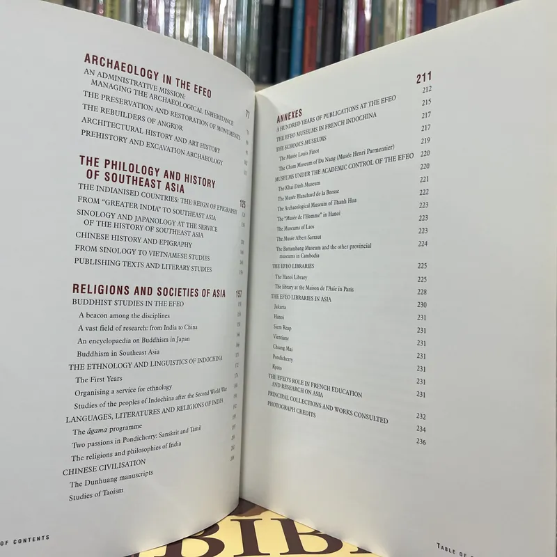 A CENTURY IN ASIA - MỘT THẾ KỶ Ở CHÂU Á: LỊCH SỬ TRƯỜNG VIỄN ĐÔNG BÁC CỔ( 1898-2006)  596618