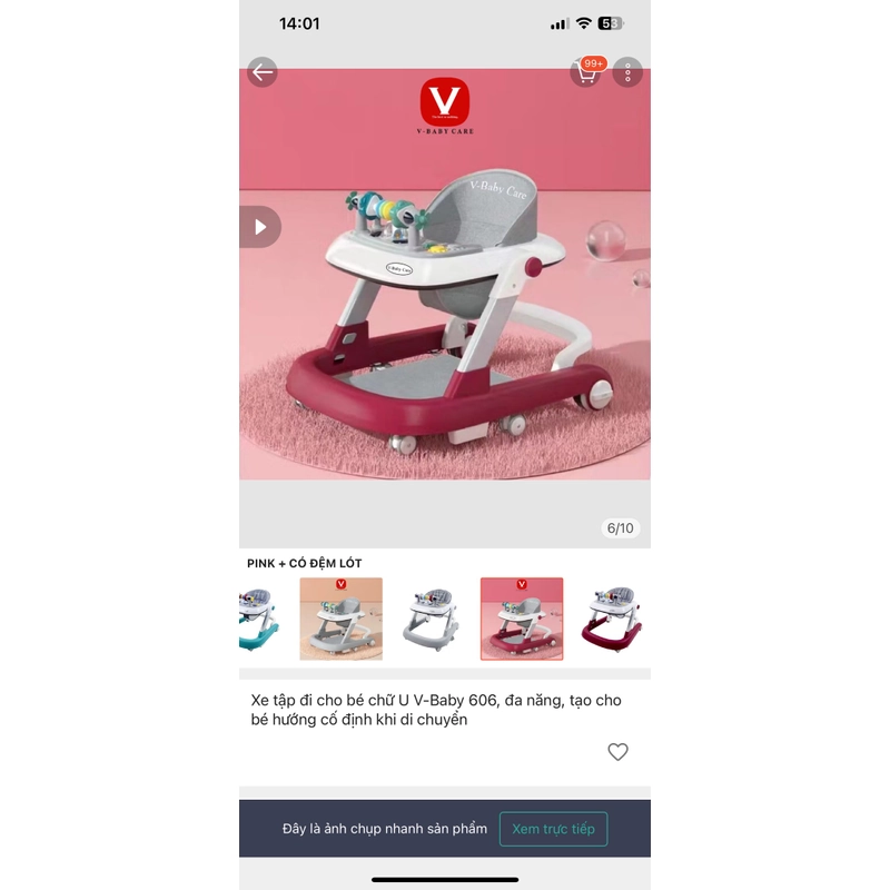 Xe tập đi chữ U V-baby 606 276707