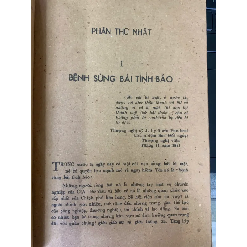 CIA VÀ BỆNH SÙNG BÁI TÌNH BÁO - VICTOR MARCHETTI, JOHN D. MARKS 1008014