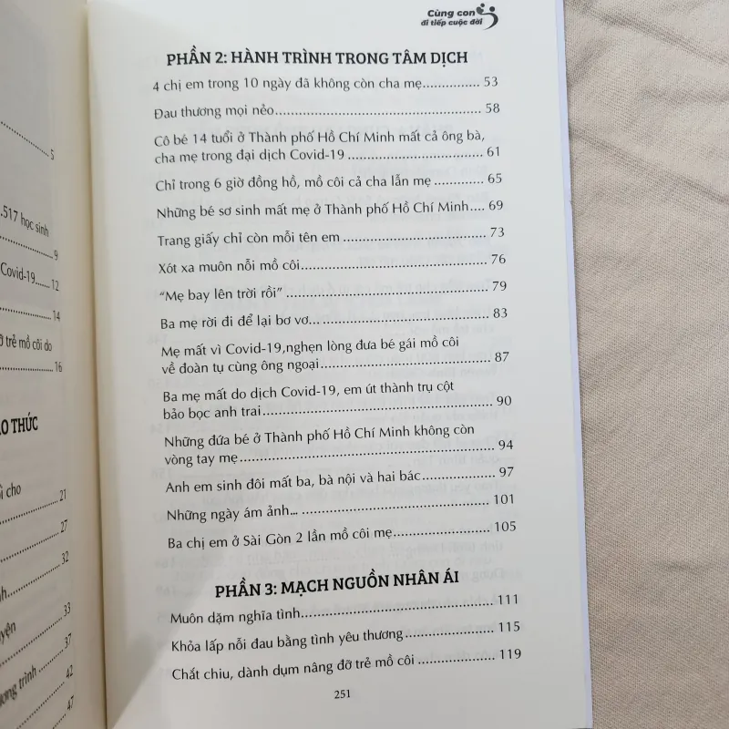 Cùng con đi tiếp cuộc đời | nhiều tác giả  1000137