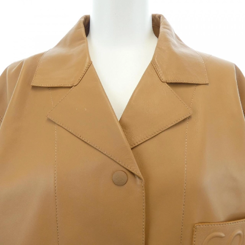 LOEWE Anagram S359Y31L03 Áo khoác da - Hàng hiệu Authentic 809756