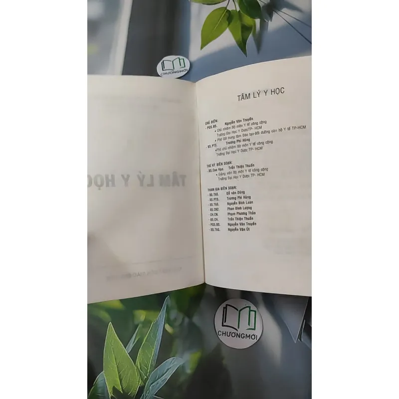 [XƯA] Tâm Lý Y Học (1998) - Trường ĐHYD TP.HCM 1018860