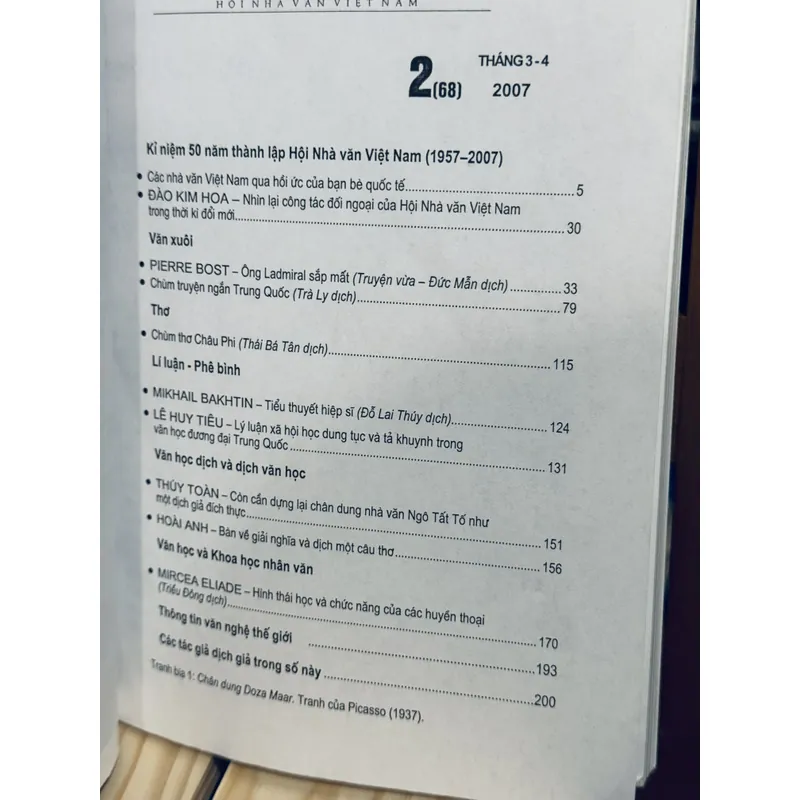Văn học Nước Ngoài Số 2-2007 605275